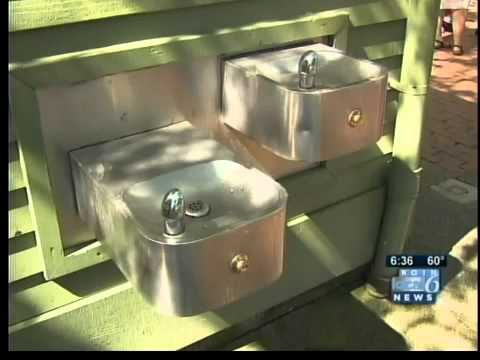 Park drinking fountain now sanitized after 'misuse'