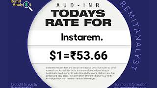 Compare USD to INR Exchange Rates: XE vs REMITLY vs INSTAREM | RemitAnalyst