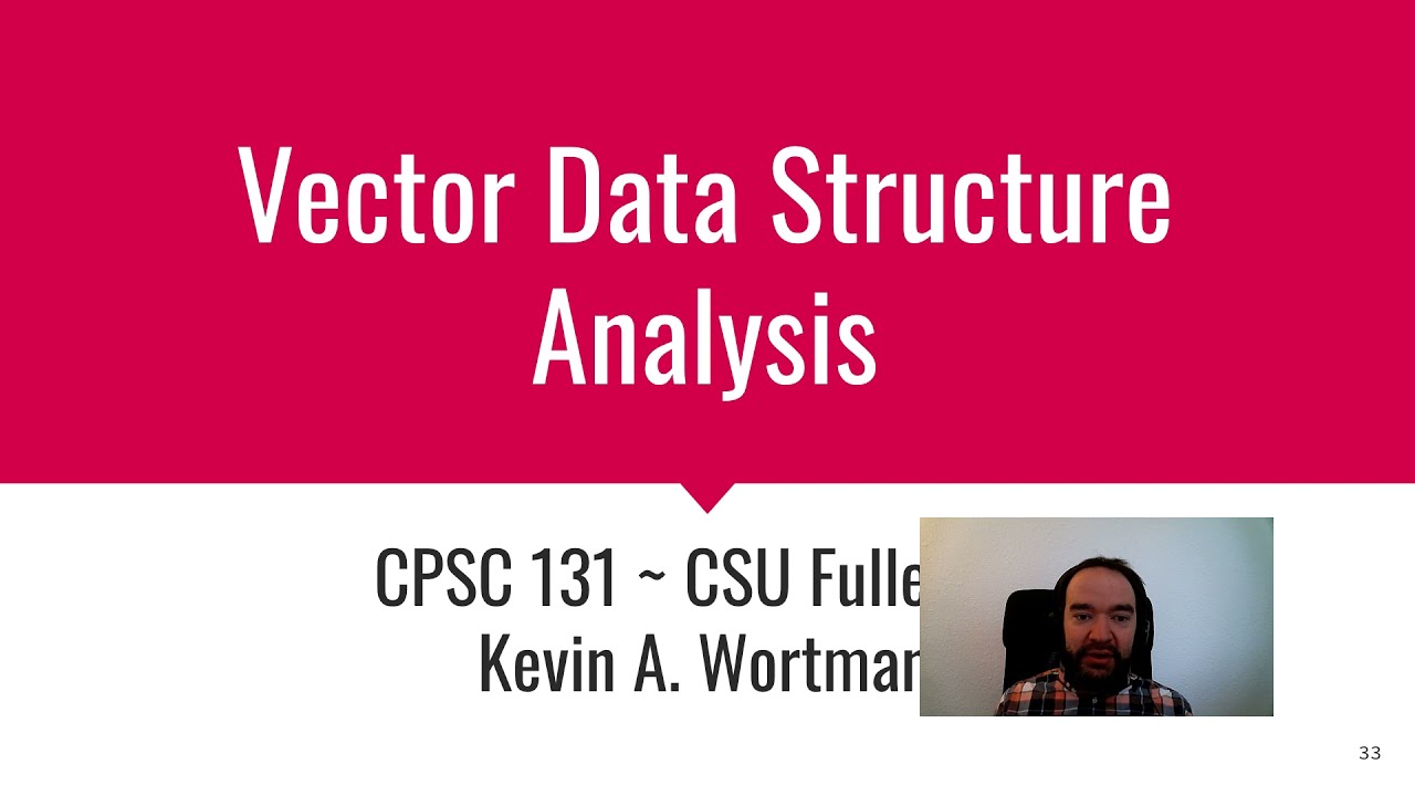 Vector Data Structure Analysis