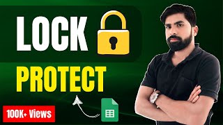 How to protect range or sheet in Google Sheets||Lock Cells in Google Sheets||Protect with Password