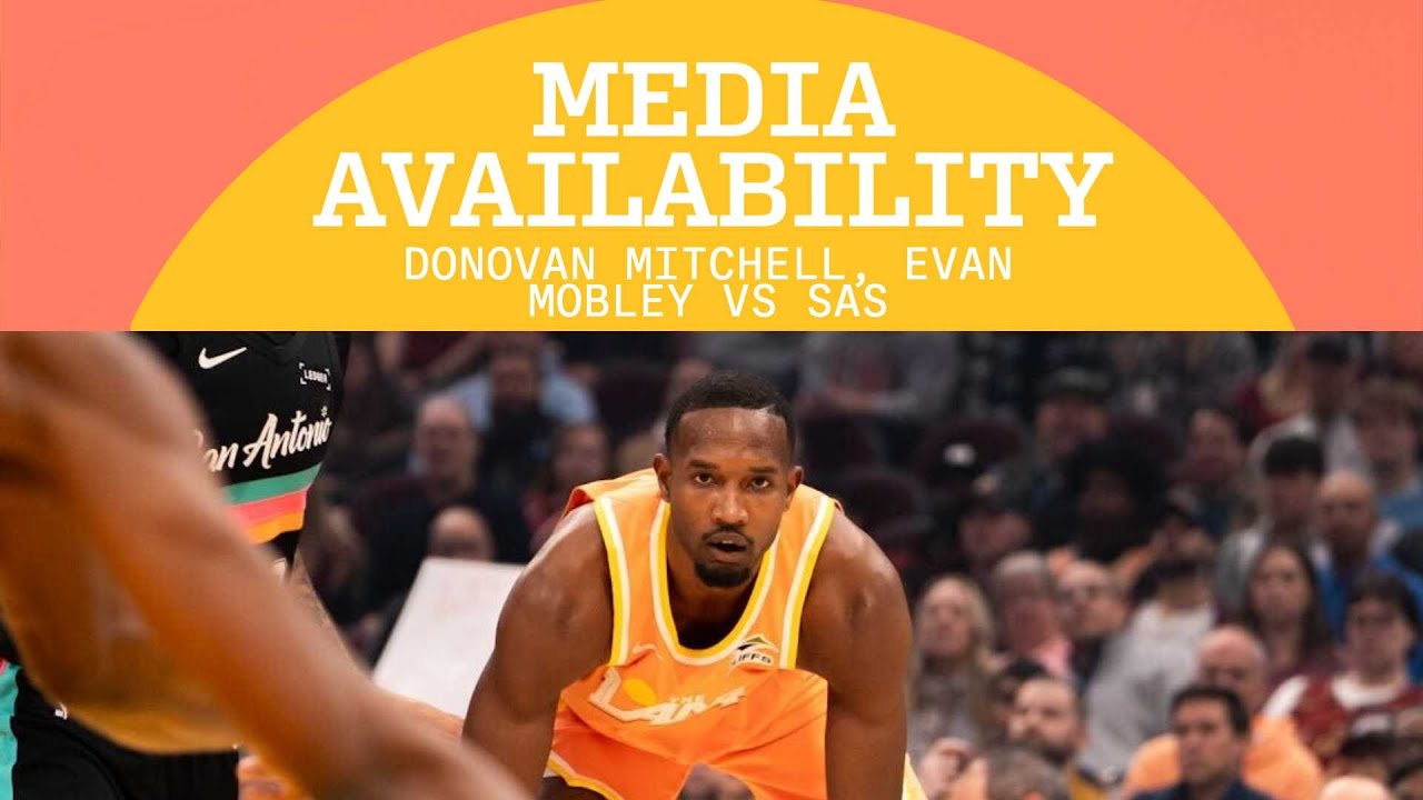 Cavs vs Spurs | Evan Mobley & Donovan Mitchell Post Game | 12.5.2025
