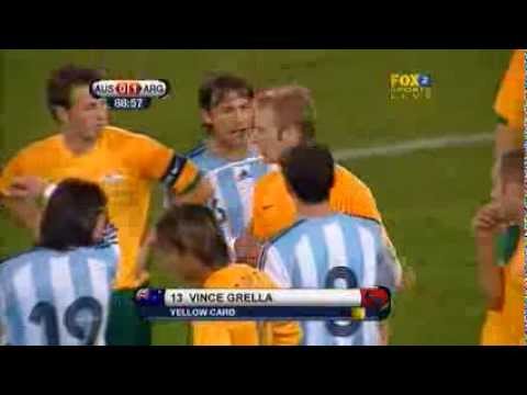 Australia v Argentina Friendly 2007 FULL MATCH 2nd half