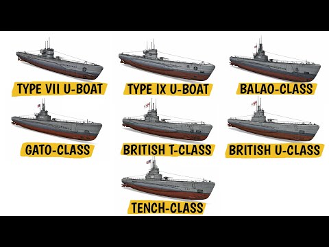 Every WW2 Submarine EXPLAINED in 14 Minutes | Part 1