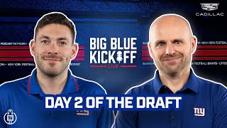 NFL Draft Day 2 Options | Big Blue Kickoff Live | New York Giants