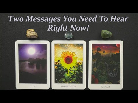 Two Messages You Need To Hear Right Now! ~Timeless pick a card tarot reading!