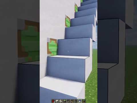 Deluxe Studios - Useful AUTO Stairs in Minecraft! #shorts