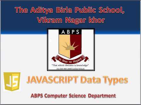 Javascript L 5 Data Types