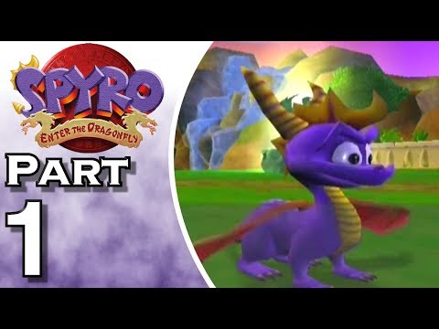 Let's Play Spyro: Enter the Dragonfly (Gameplay + Walkthrough) Part 1 - Ripto Returns