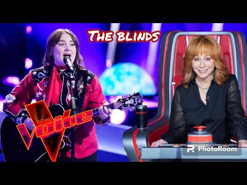 Ruby Leigh Performs "I wanna Be A Cowboy's sweetheart" | The voice season 24 blind Auditions  | 2023