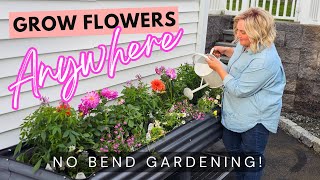 Vego Garden Elevated Bed. Grow Flowers & Veggies Anywhere!