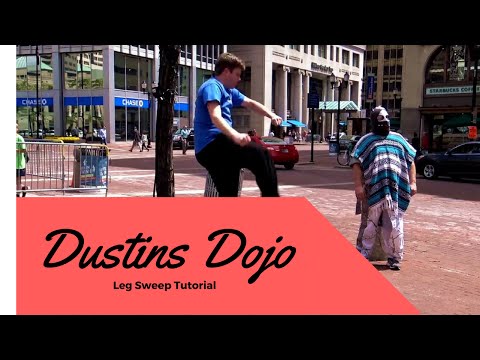 Leg sweep Tutorial karate