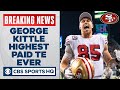 49ers George Kittle becomes the highest-paid tight end in NFL history | CBS Sports HQ