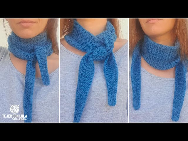 Vídeo relacionado con LumiSyne Moda Estrecha Bufanda De Punto Para Mujer Invierno Diseño Fácil Tirar Para Atravesar Retro Patrón De Letras Cuadros De Diamante Delgado Larga Fulares Pañuelo Cálido Bufanda Cuello