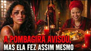 FUI OBRIGADA a fazer uma OFERENDA FARTA para POMBAGIRA - relato real de TERROR mais FORTE do CANAL