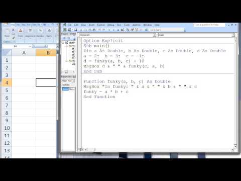 Excel VBA Topic 5.1 - Function Procedures