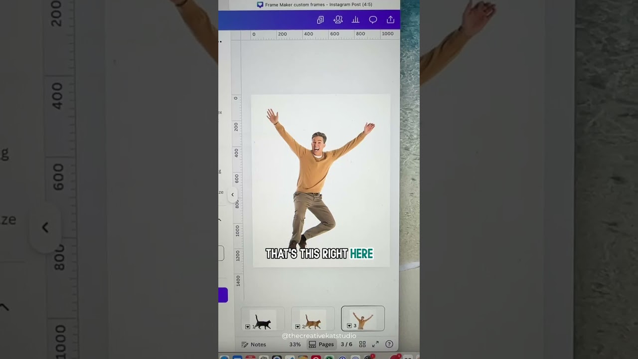 A new way to create custom frames inside Canva!