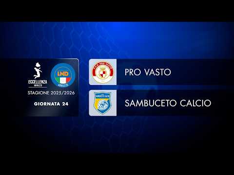 Excellence | Matchday 24: Pro Vasto - Sambuceto (1-0)