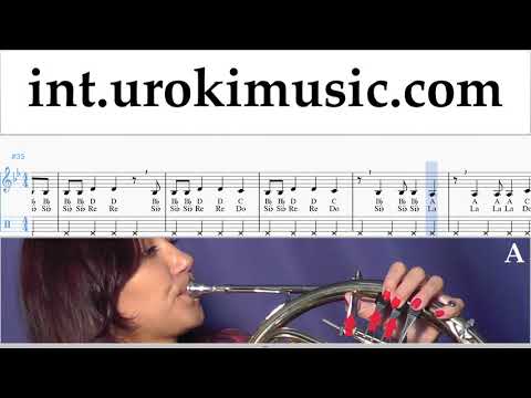 Tutorial de Trompa Imagine Dragons - Bad Liar Clases Notas um-i703