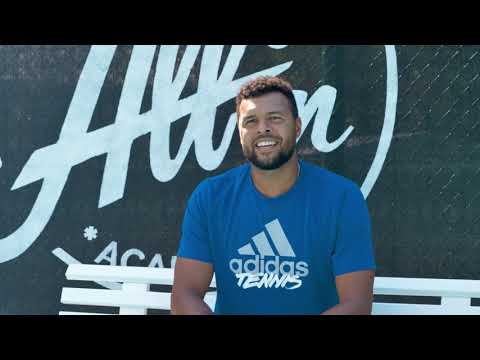 Jo-Wilfried Tsonga présente la All In Academy Côte d'Azur 1/2