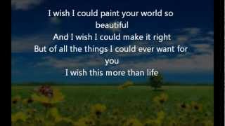 Nicole C Mullen - I Wish (with lyrics)