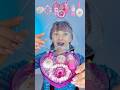 ASMR Barbie Candy Box Eating Sweet Pink Candy  #mukbang #barbie