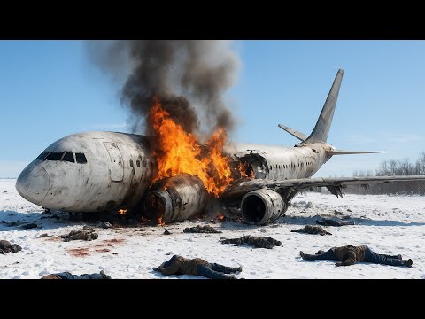 100 Prisoners Escape From a Plane Crash And Turn the Town Into a War Zone