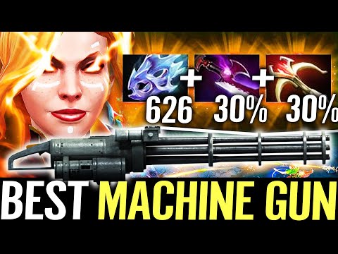 🔥 LINA Moonshard 626 AS + 2x Crit 60% Chance — 100% Strongest Machine Gun 1Carry5 Dota 2 Pro