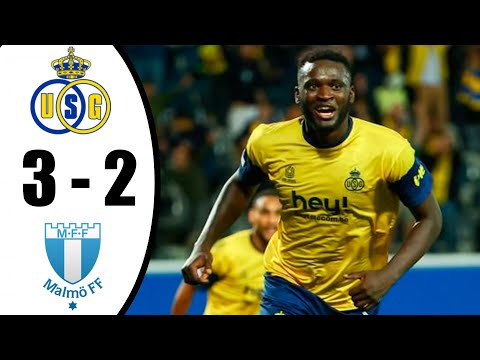 Malmo vs Union Saint-Gilloise 3-2 All Goals & Highlights 15/09/2022 HD