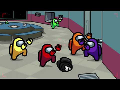 Among Us animación de baile de distracción