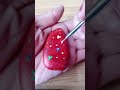 #How to #draw a flower on a #rock 100