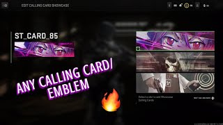 Call of Duty MW2 - How to get access to ANY calling card/emblem (Fast & Easy)