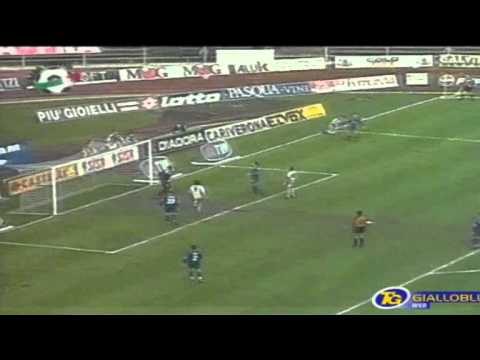 Serie A 2000-2001, day 16 Verona - Parma 0-2 (2 Di Vaio)