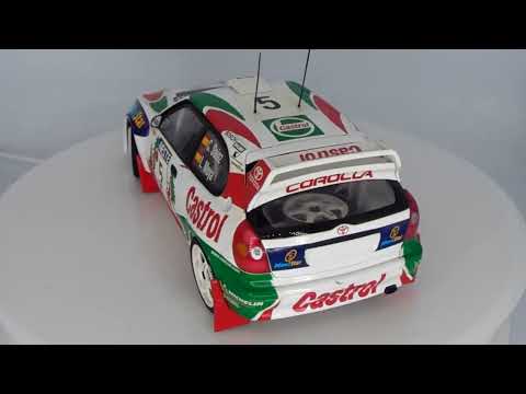AUTOART 1998 SAINZ / MOYA #5 TOYOTA COROLLA WRC NESTLE RALLY AUTOART 1998 SAINZ / MOYA #5 TOYOTA COROLLA WRC NESTLE RALLY