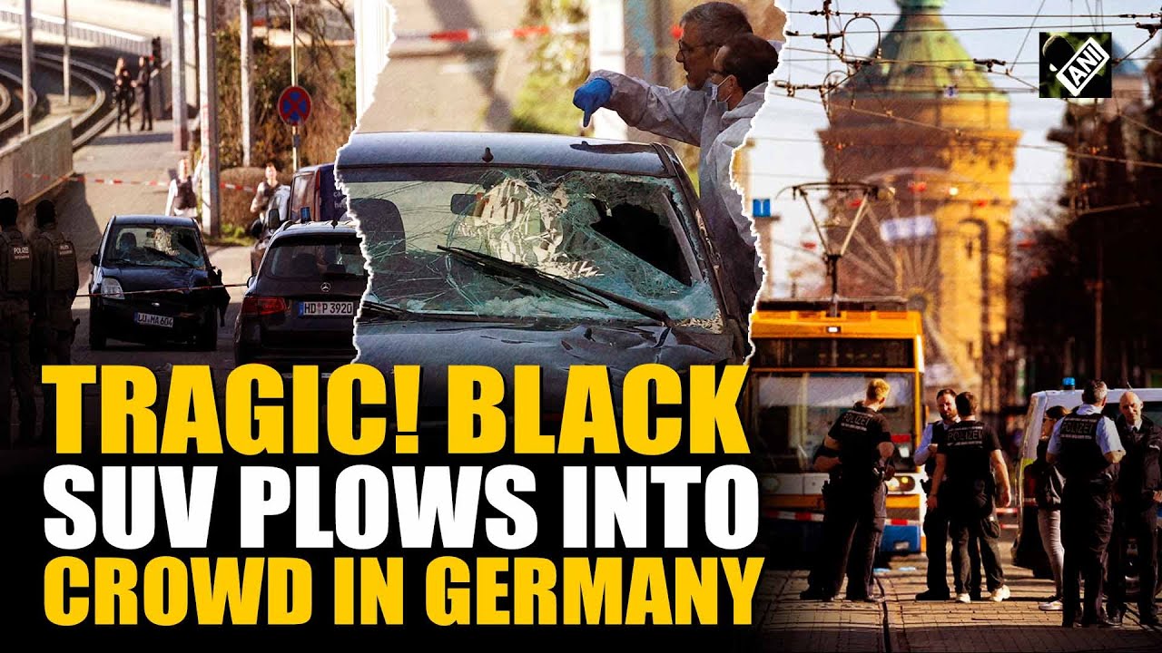 Tragedy strikes German city, several injured after black SUV plows into crowd in Mannheim