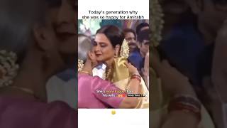 Genz will never understand the chemistry of Rekha and Amitabh|Rekha 💔❤️ Amitabh #viralvideo #edit
