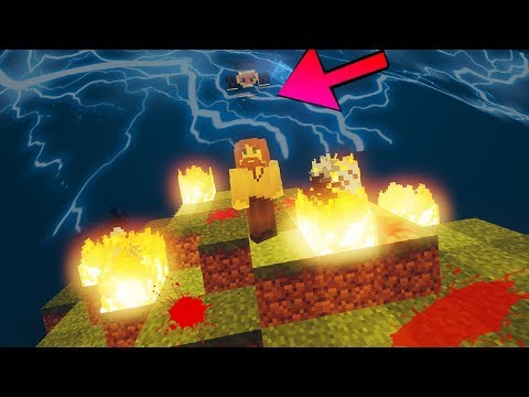 FAKİR LANETLİ ADAYA DÜŞÜYOR! - Minecraft