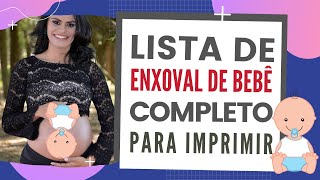 Lista De Enxoval De Bebê Simples E Barato Para Imprimir - Cultura Notícias