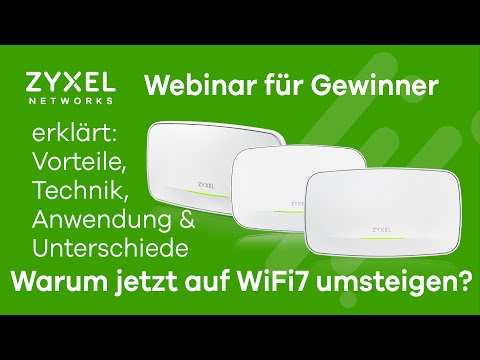 Warum jetzt auf WiFi 7 umsteigen? Dieses Webinar erklärt Vorteile, Technik, Anwendung & Unterschiede
