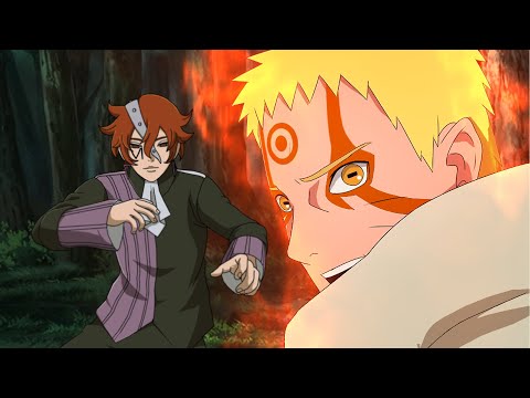 Hokage Naruto Uses Ultimate Sage Mode To Fight Code In Boruto: Naruto Next Generations episode 291