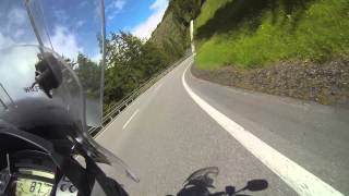 preview picture of video 'Zernez-1 onboard Honda VFR1200X DCT'