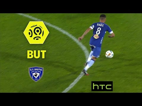 But Gaël DANIC (86') / SC Bastia - FC Lorient (2-0) -  / 2016-17