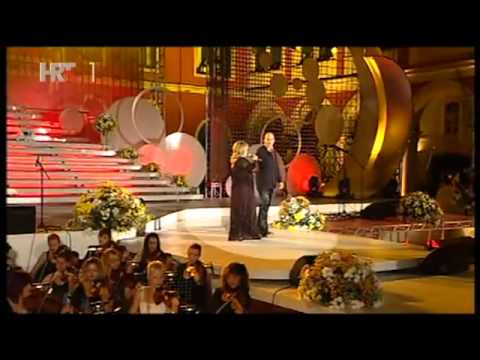 Meri Cetinić i Saša Jakelić - Umrit za jubav - Split 2011 (finalna večer)
