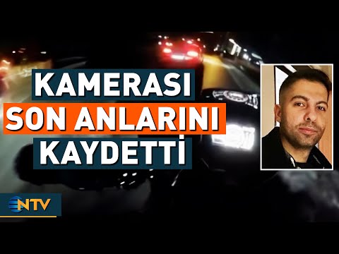 Helmet camera records final moments of young man who died in motorcycle accident | NTV