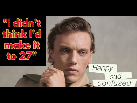 STRANGER THINGS star Jamie Campbell Bower talks sobriety