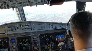 Airplane Landing Cockpit View | Amazing Sound | GoPro 12