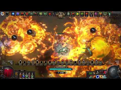 PoE 3.21 Hateforge Volcanic Fissure T16 Blight Ravaged AFK