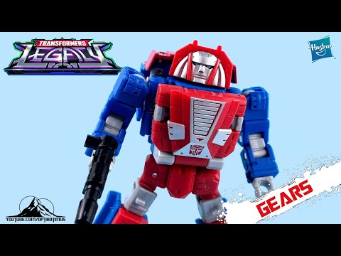 Transformers: Legacy UNITED Deluxe Class AUTOBOT GEARS Video Review