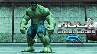 The Incredible Hulk Wii Cheats | How To Use Cheat Codes In Dolphin Emulator Android | Wii, PS2