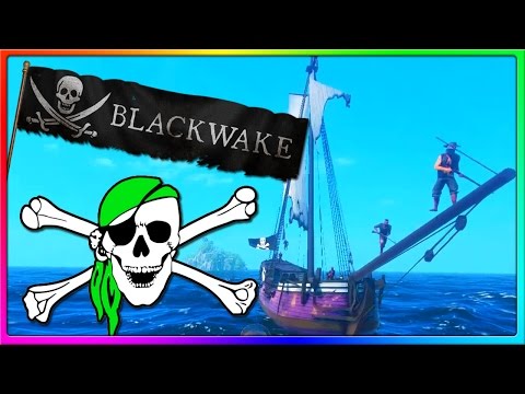 THE BEST PIRATES EVER! YAARRRG | Blackwake Funny Moments Gameplay
