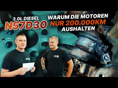 ALLES zum N57 von BMW! Woher kommen die MOTORSCHÄDEN und was KOSTET eine INSTANDSETZUNG? Teil 1/2